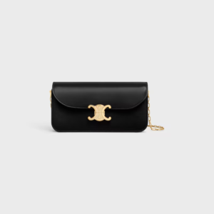 small chain triomphe IN SHINY CALFSKIN - Gallery Image 1